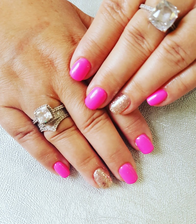 Manucure avec nail art
